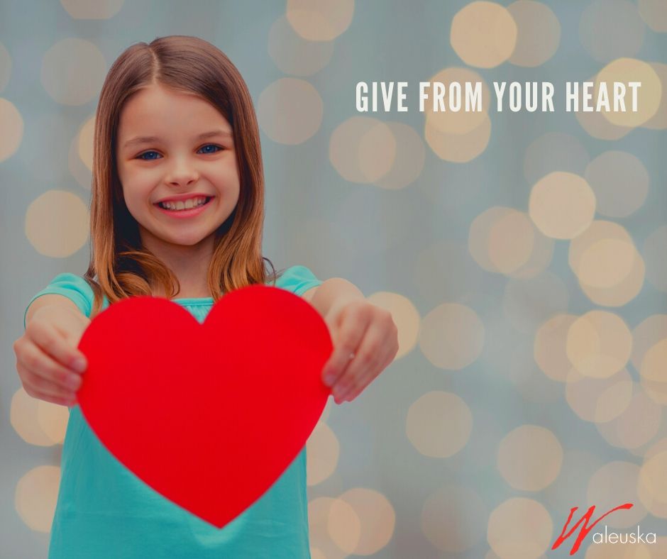 The Meaning of Life Is Not In What We Get, But In What We Give.